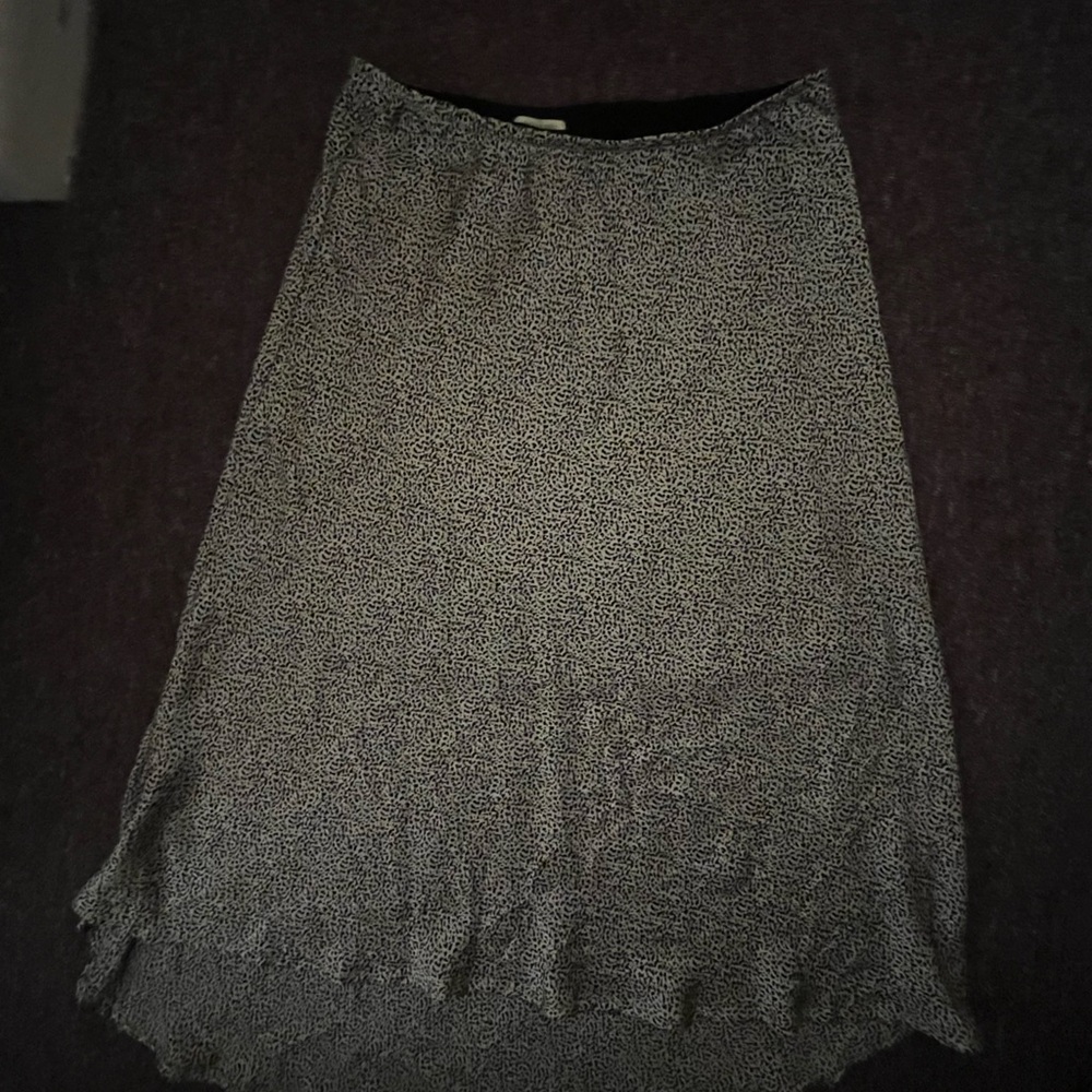 Sienna Sky Black and White A-Line Skirt
